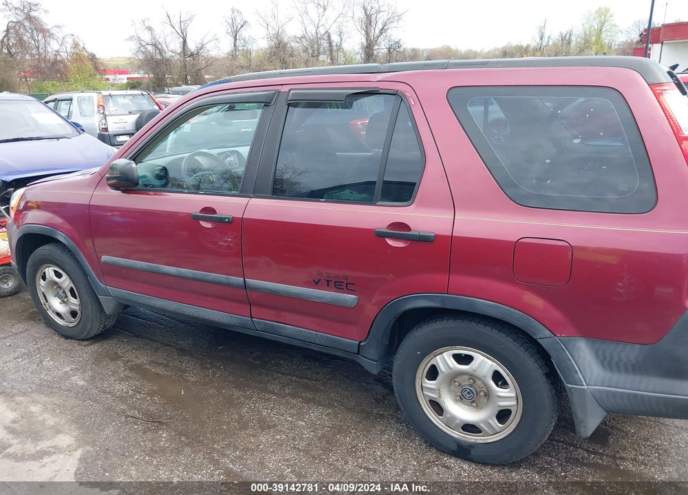 2006 HONDA CR-V LX VIN: SHSRD78506U446222