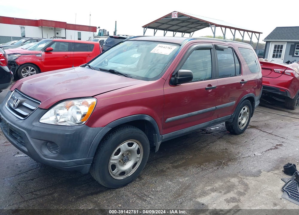 2006 HONDA CR-V LX VIN: SHSRD78506U446222