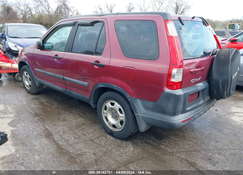 2006 HONDA CR-V LX VIN: SHSRD78506U446222