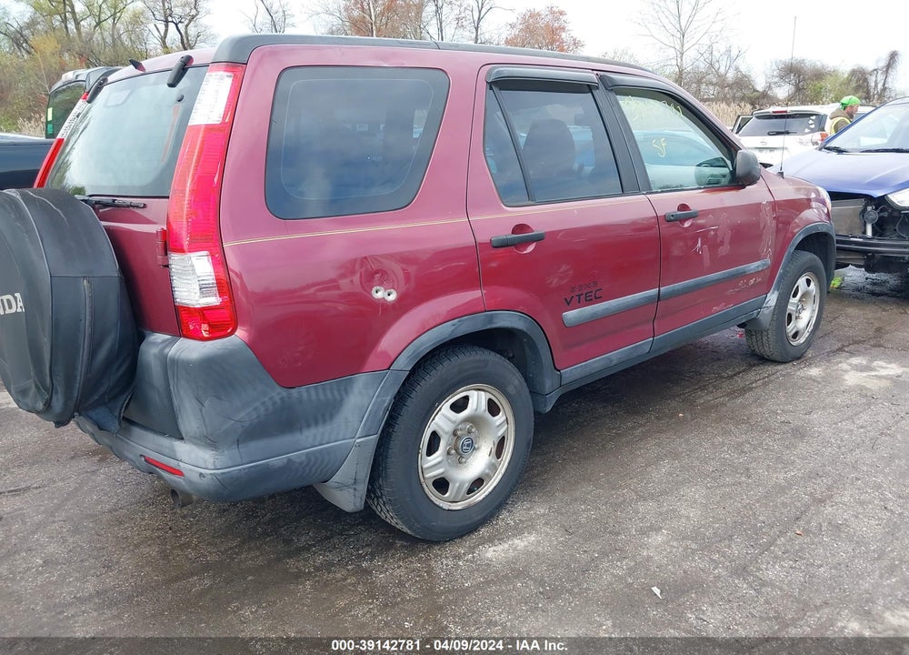 2006 HONDA CR-V LX VIN: SHSRD78506U446222