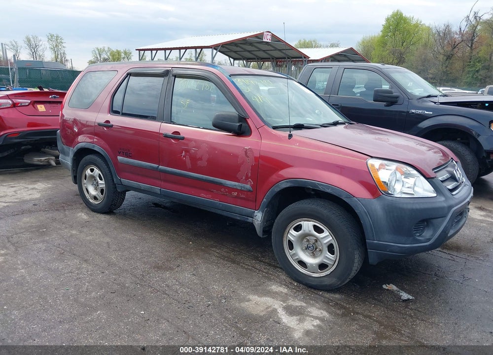 2006 HONDA CR-V LX VIN: SHSRD78506U446222
