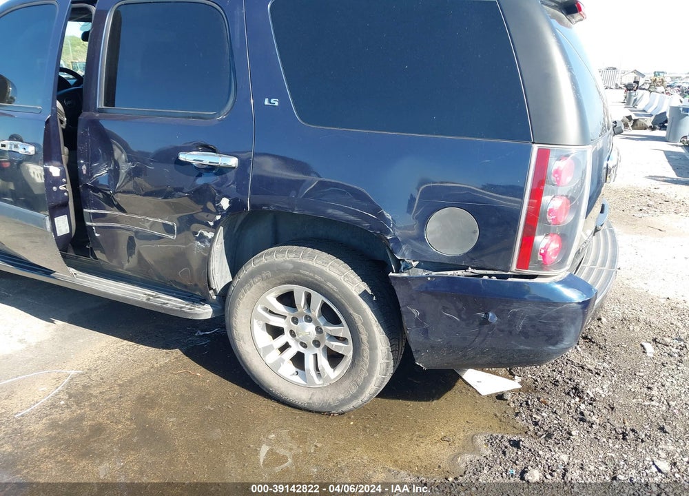 2008 CHEVROLET TAHOE LS VIN: 1GNFC13C68J199050
