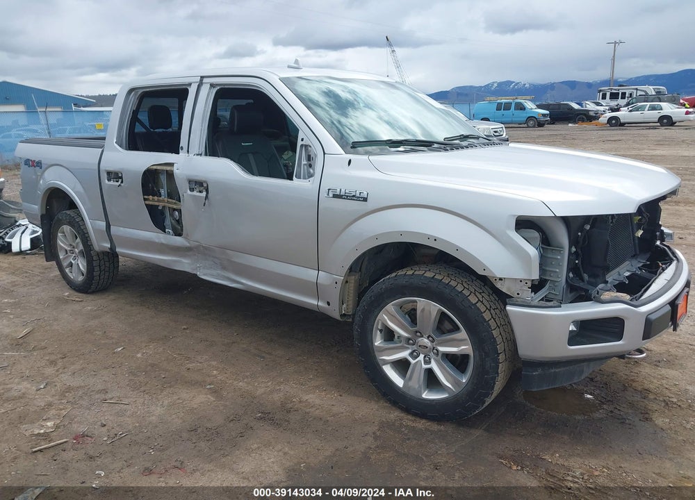 2018 FORD F-150 PLATINUM VIN: 1FTEW1E57JFC46878