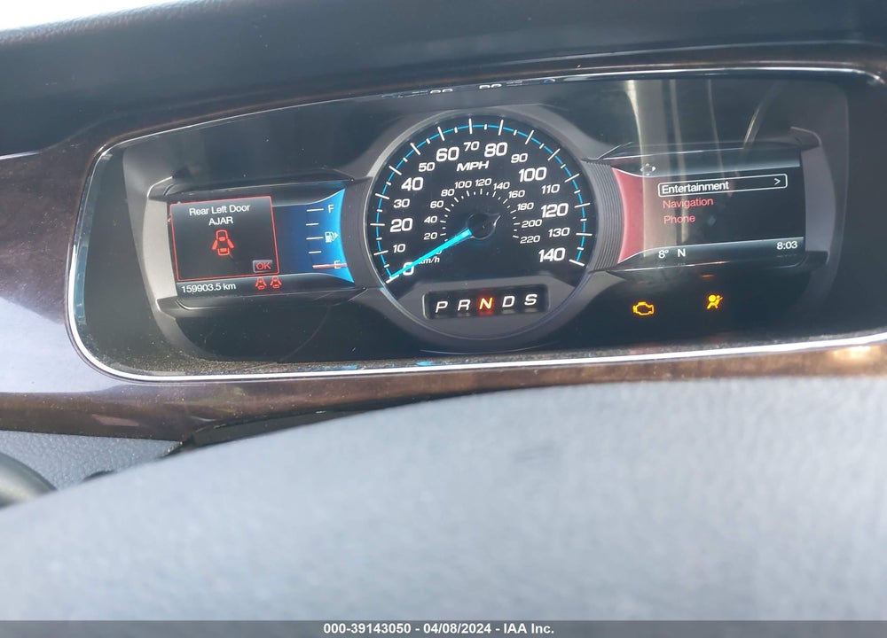 2018 FORD TAURUS LIMITED VIN: 1FAHP2J85JG130708