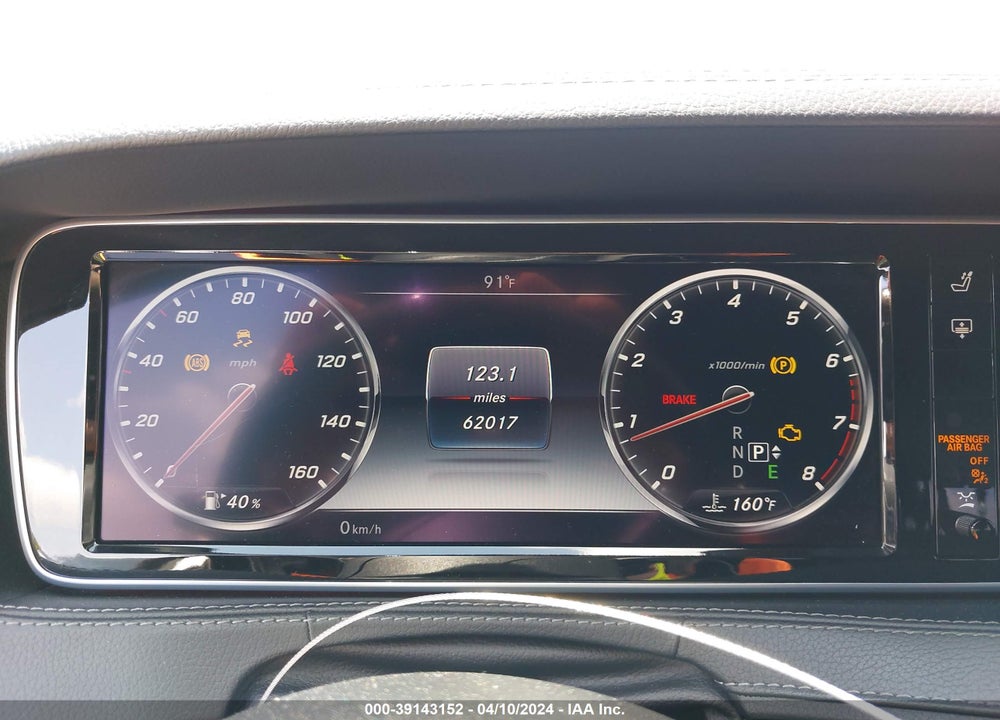 2016 MERCEDES-BENZ S 550 4MATIC VIN: WDDUG8FB8GA233056