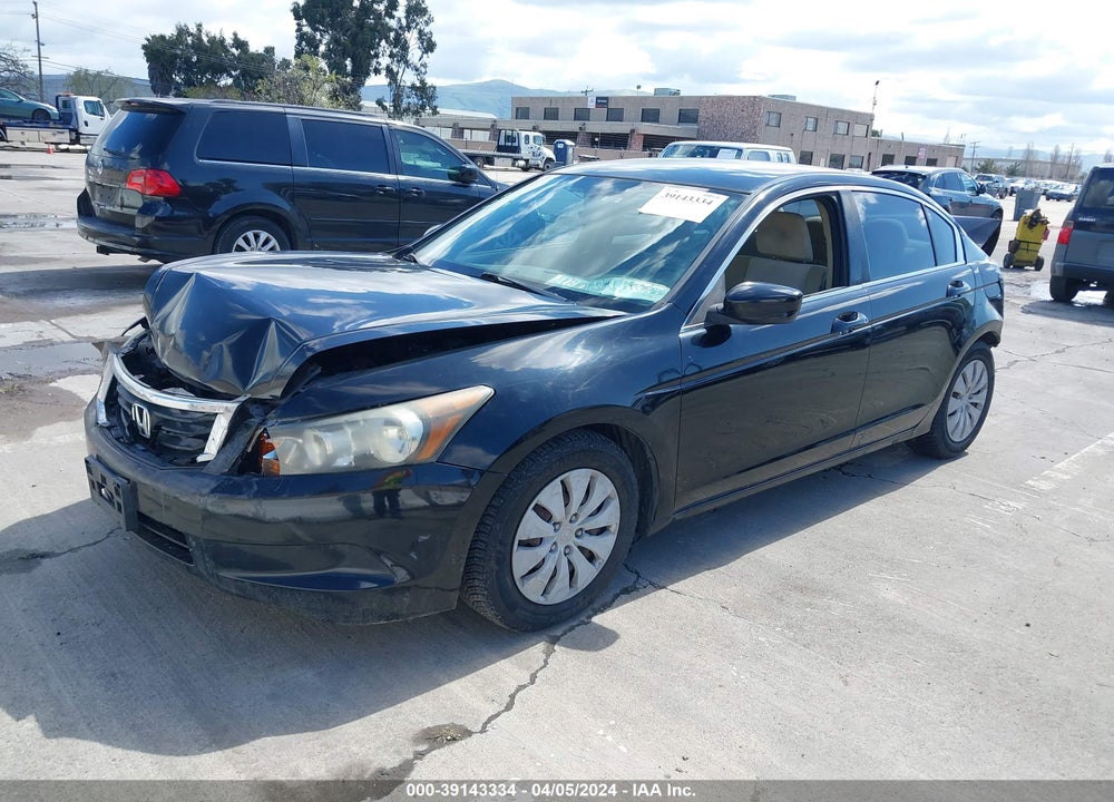 2010 HONDA ACCORD 2.4 LX VIN: 1HGCP2F34AA127529