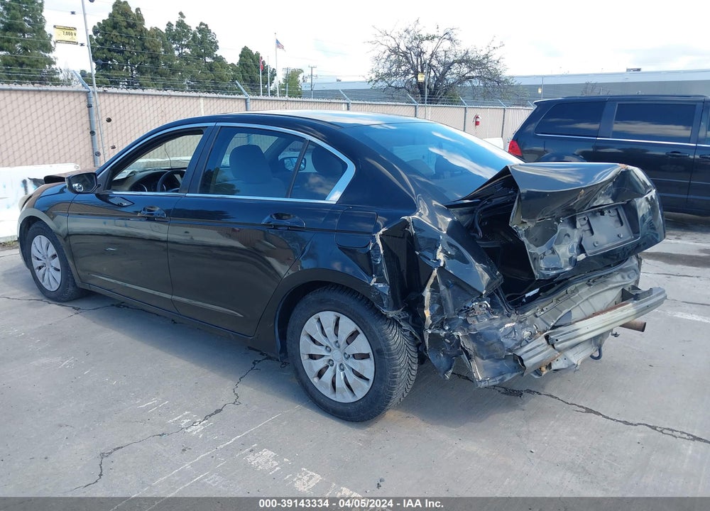 2010 HONDA ACCORD 2.4 LX VIN: 1HGCP2F34AA127529