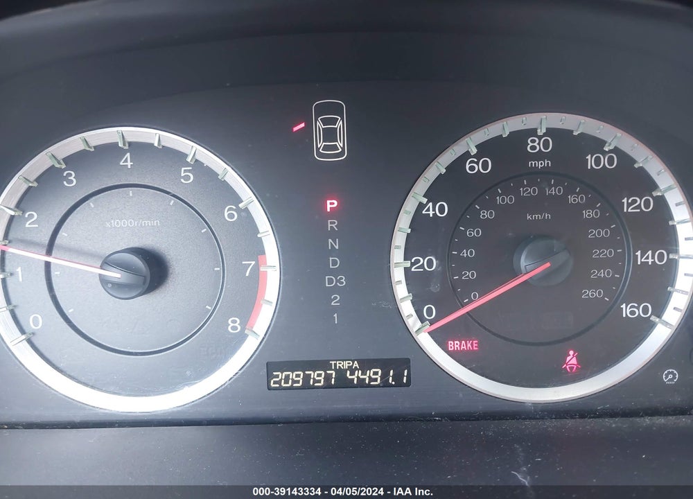 2010 HONDA ACCORD 2.4 LX VIN: 1HGCP2F34AA127529