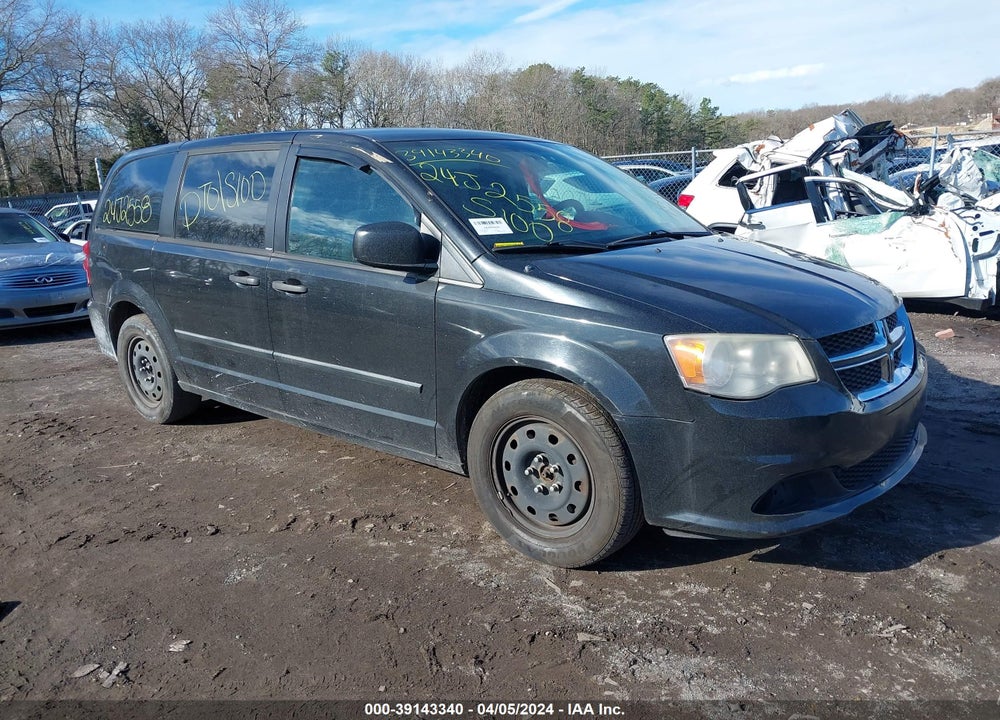 2013 DODGE GRAND CARAVAN AMERICAN VALUE PKG VIN: 2C4RDGBG5DR794438