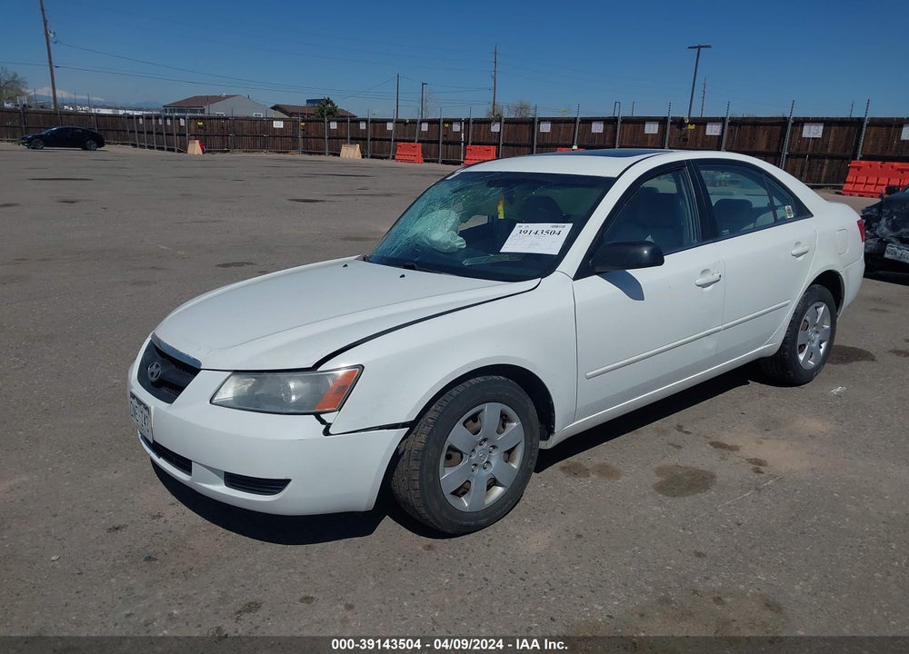2008 HYUNDAI SONATA GLS VIN: 5NPET46C78H399557