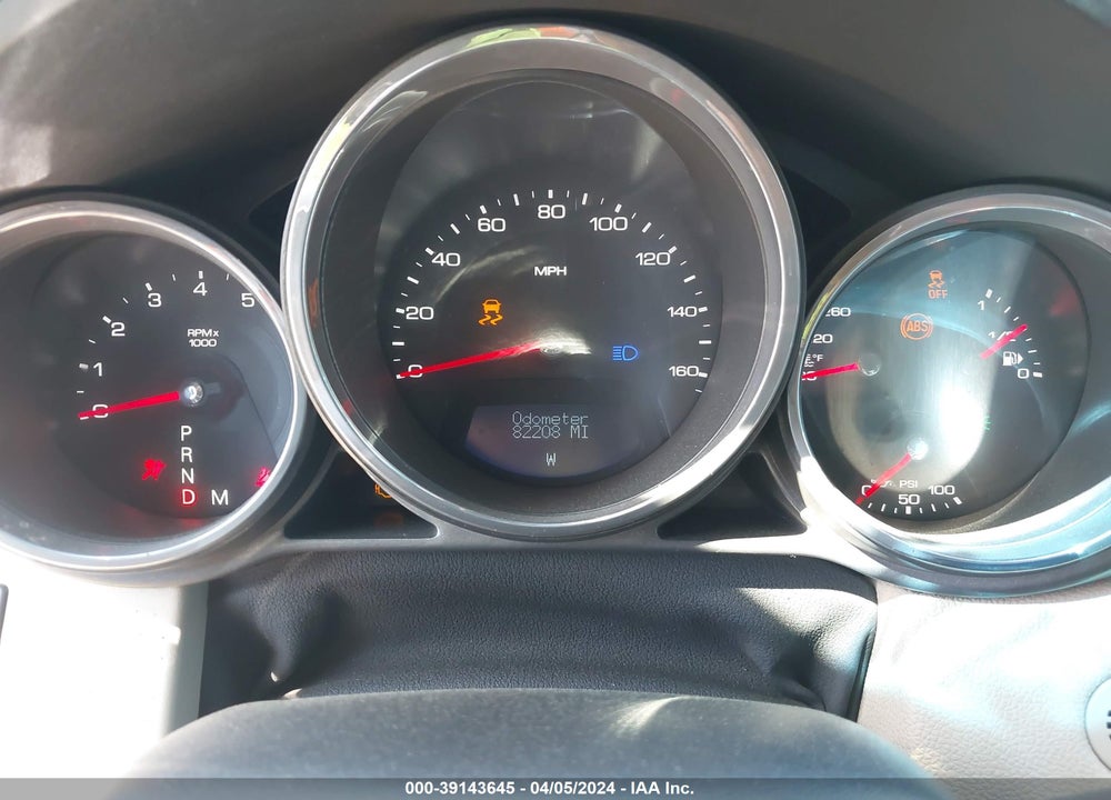 2014 CADILLAC CTS PERFORMANCE VIN: 1G6DC1E37E0120406