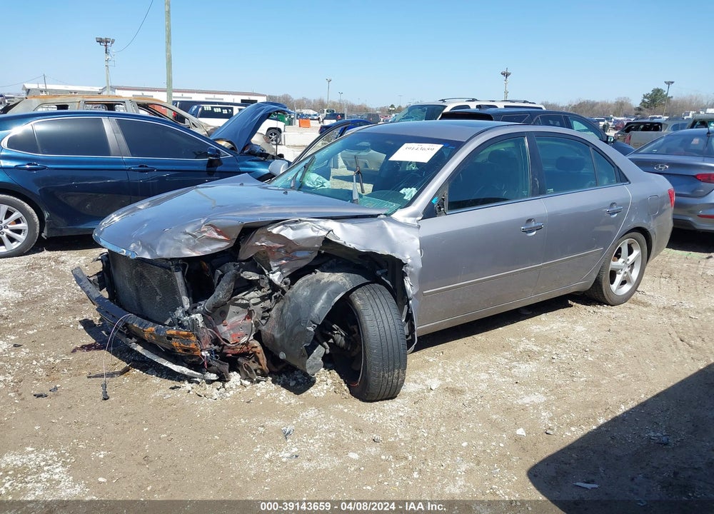 2007 HYUNDAI SONATA LIMITED/SE V6 VIN: 5NPEU46F27H295760