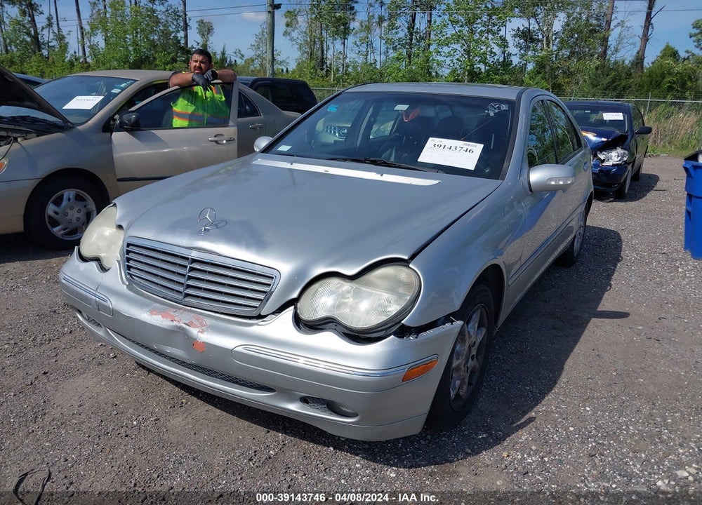 2001 MERCEDES-BENZ C 240 VIN: WDBRF61J21F090703