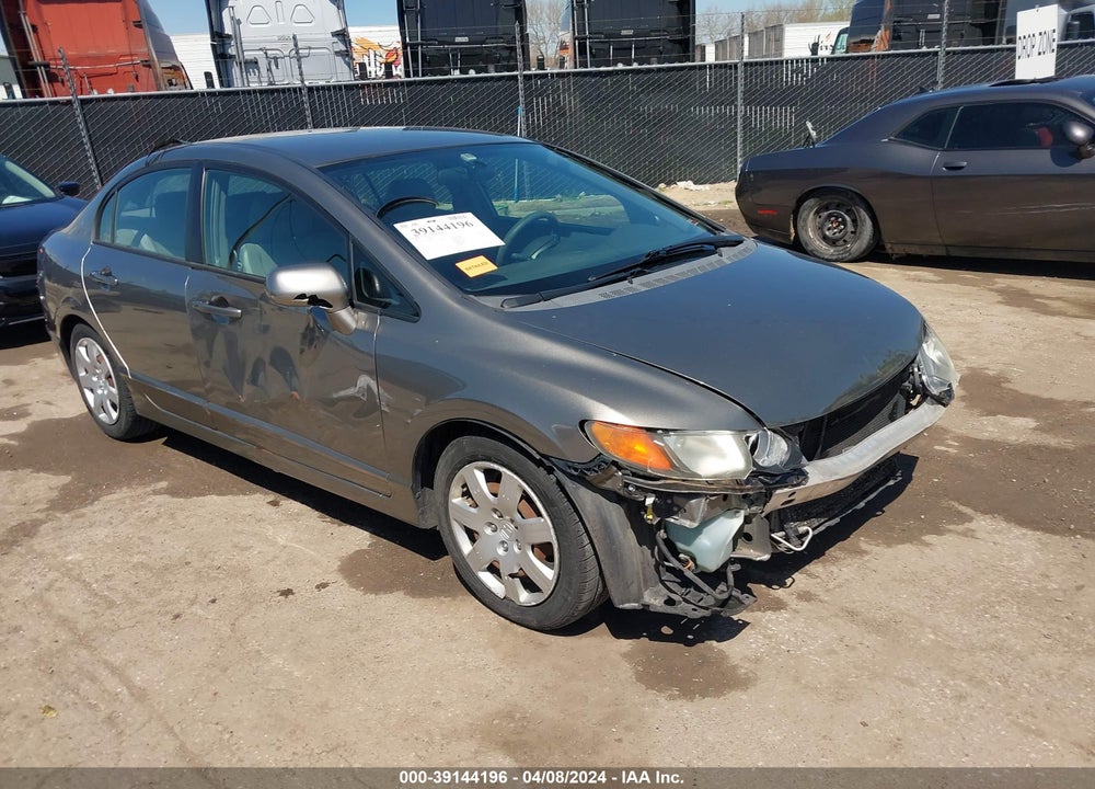 2006 HONDA CIVIC LX VIN: 1HGFA16506L133737