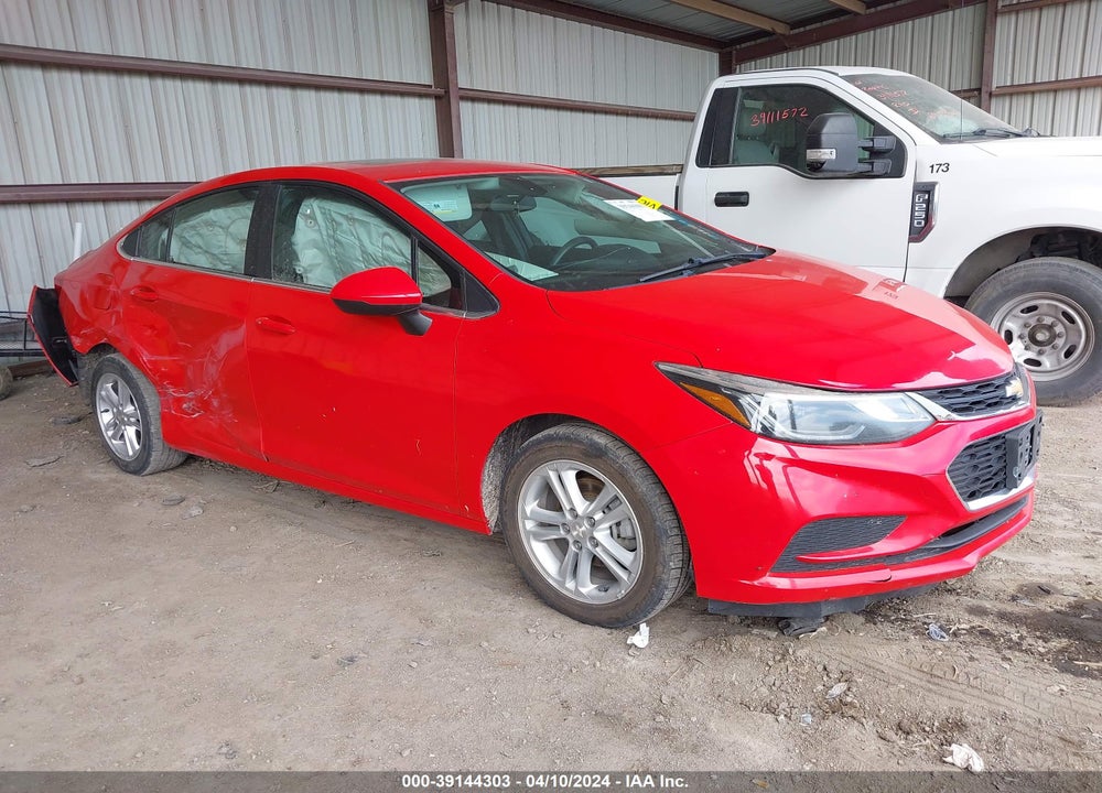 2016 CHEVROLET CRUZE LT AUTO VIN: 1G1BE5SM3G7326568