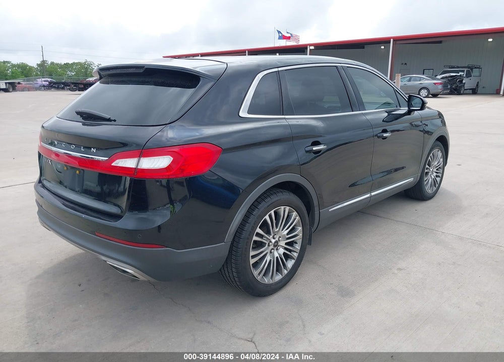 2017 LINCOLN MKX RESERVE VIN: 2LMPJ6LR7HBL15414