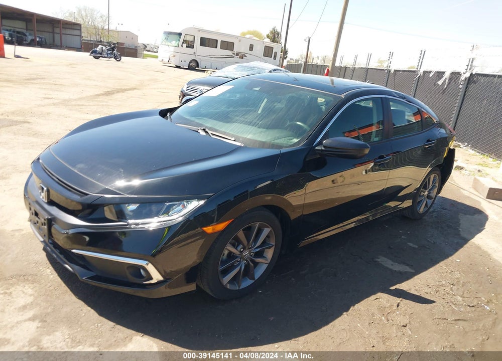 2020 HONDA CIVIC EX VIN: 19XFC1F3XLE013584