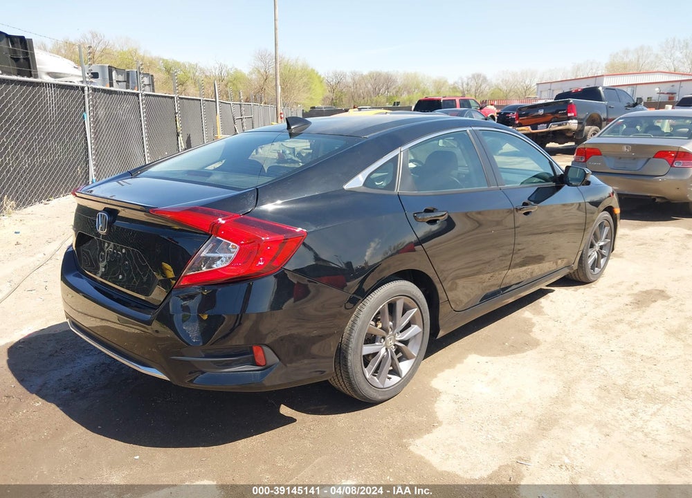 2020 HONDA CIVIC EX VIN: 19XFC1F3XLE013584