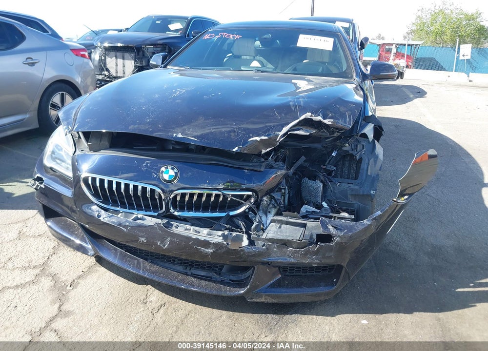 2018 BMW 640I GRAN COUPE VIN: WBA6D0C54JG852959