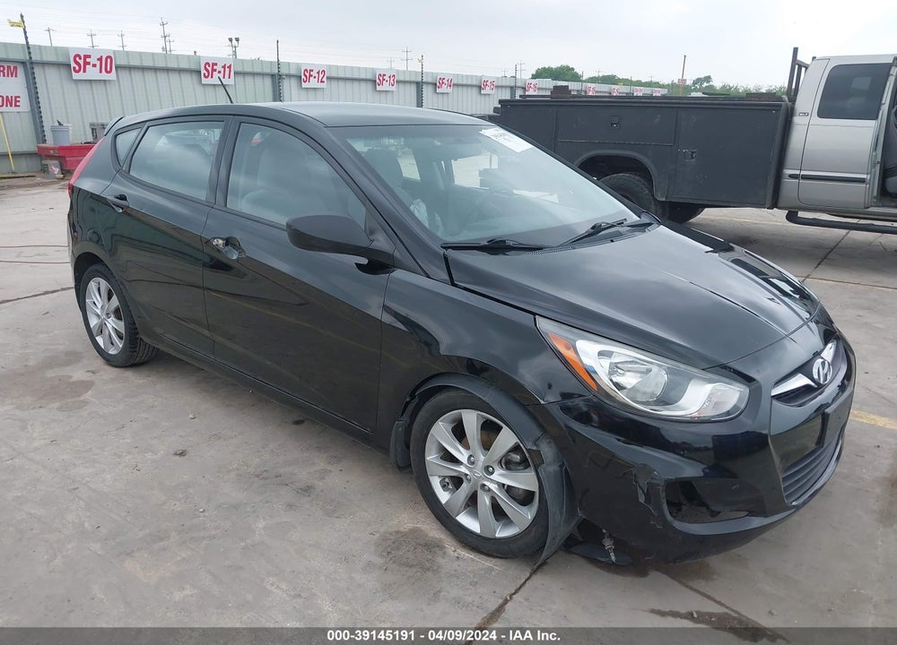 2012 HYUNDAI ACCENT SE VIN: KMHCU5AE0CU023375