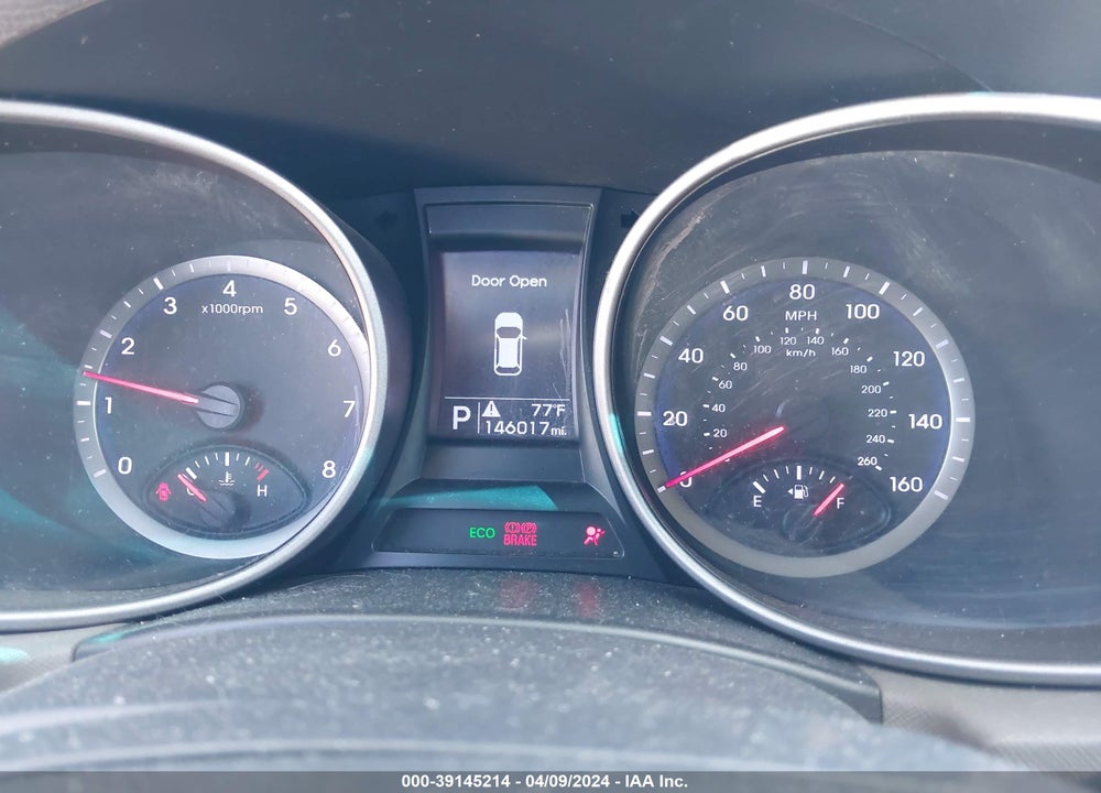 2015 HYUNDAI SANTA FE GLS VIN: KM8SMDHF6FU088790