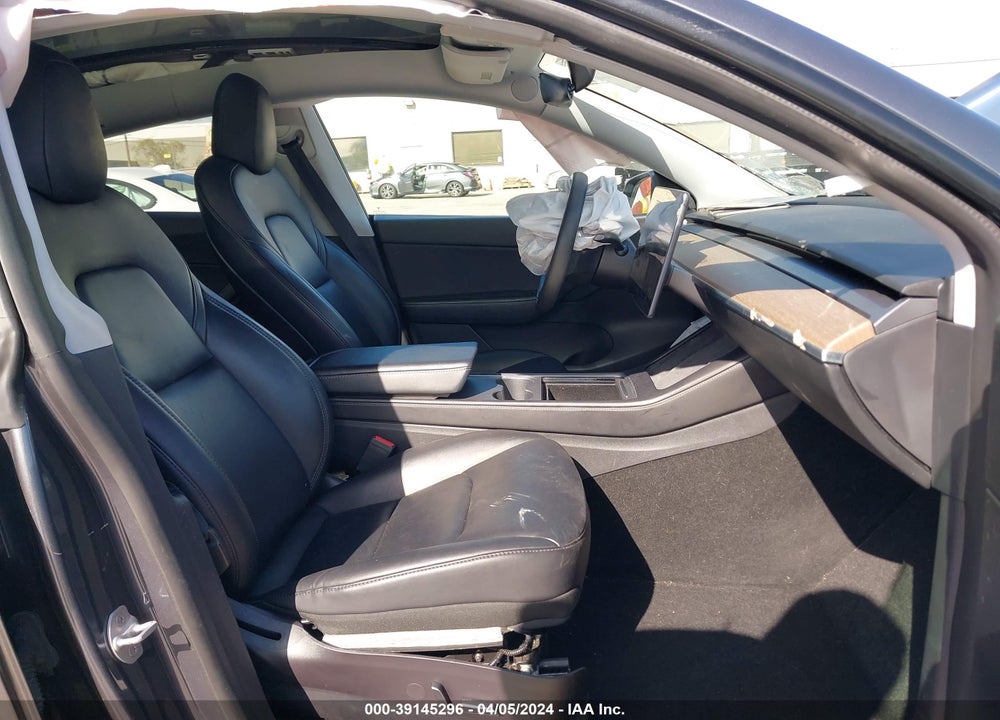 2021 TESLA MODEL Y LONG RANGE DUAL MOTOR ALL-WHEEL DRIVE VIN: 5YJYGDEE9MF211067