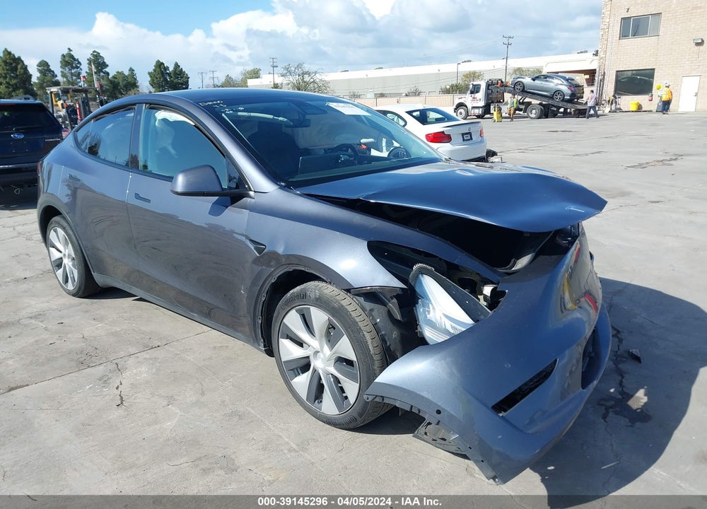 2021 TESLA MODEL Y LONG RANGE DUAL MOTOR ALL-WHEEL DRIVE VIN: 5YJYGDEE9MF211067