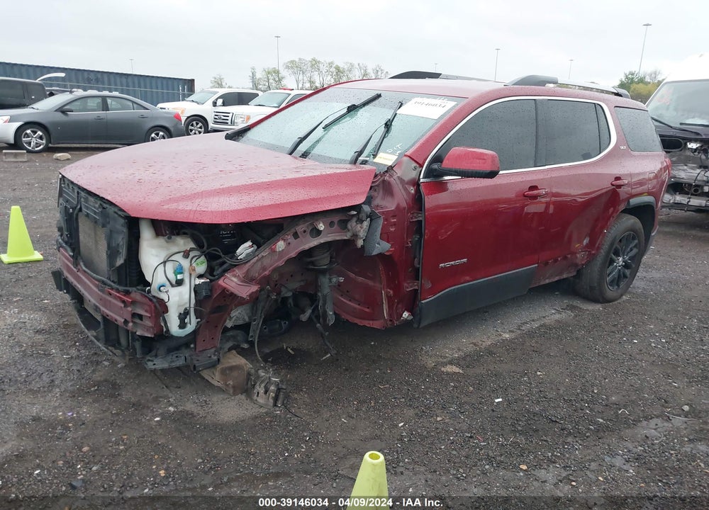 2019 GMC ACADIA SLT-1 VIN: 1GKKNMLS9KZ247180