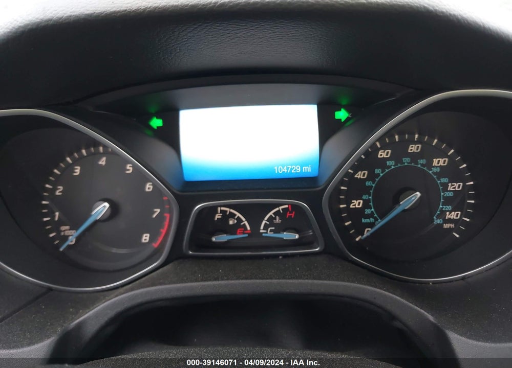 2014 FORD FOCUS TITANIUM VIN: 1FADP3J20EL227330