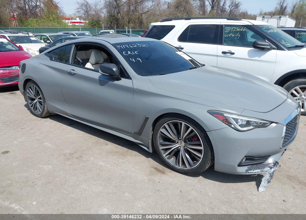 2017 INFINITI Q60 3.0T RED SPORT 400 VIN: JN1FV7EK4HM610649