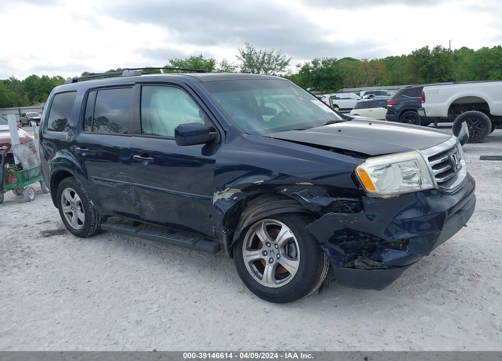 2012 HONDA PILOT EX-L VIN: 5FNYF3H56CB039734