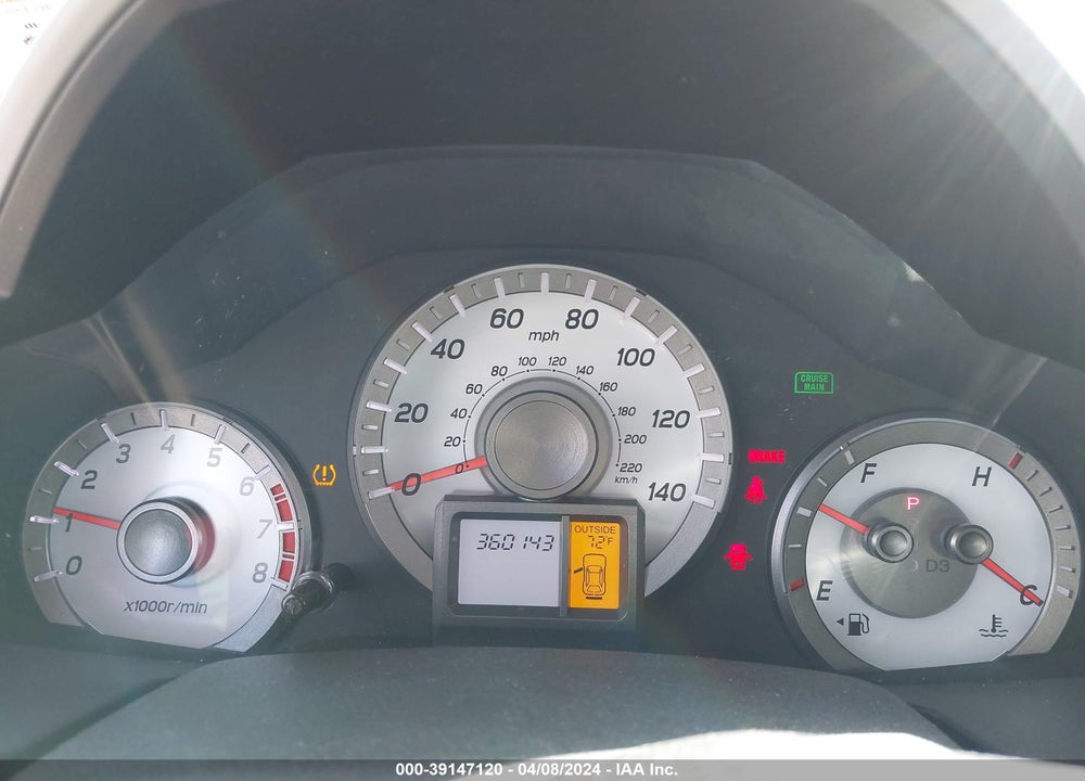 2013 HONDA PILOT EX-L VIN: 5FNYF4H79DB061008