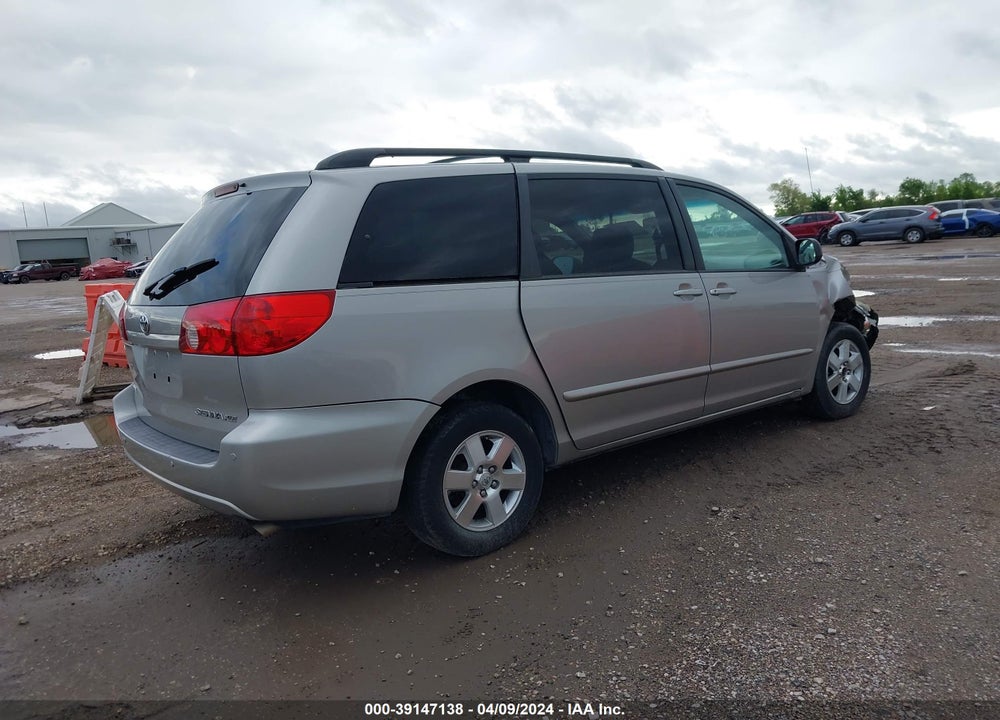 2008 TOYOTA SIENNA XLE VIN: 5TDZK22C08S163163