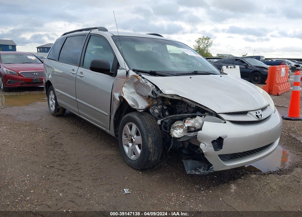 2008 TOYOTA SIENNA XLE VIN: 5TDZK22C08S163163