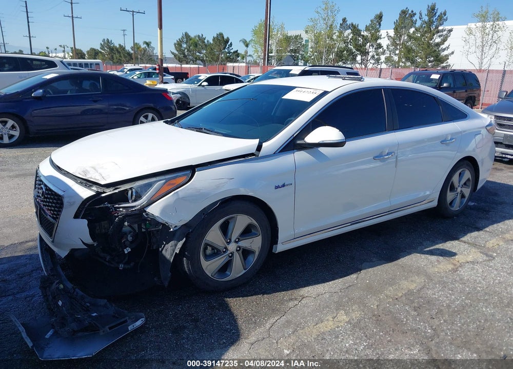 2016 HYUNDAI SONATA HYBRID LIMITED VIN: KMHE34L1XGA025948