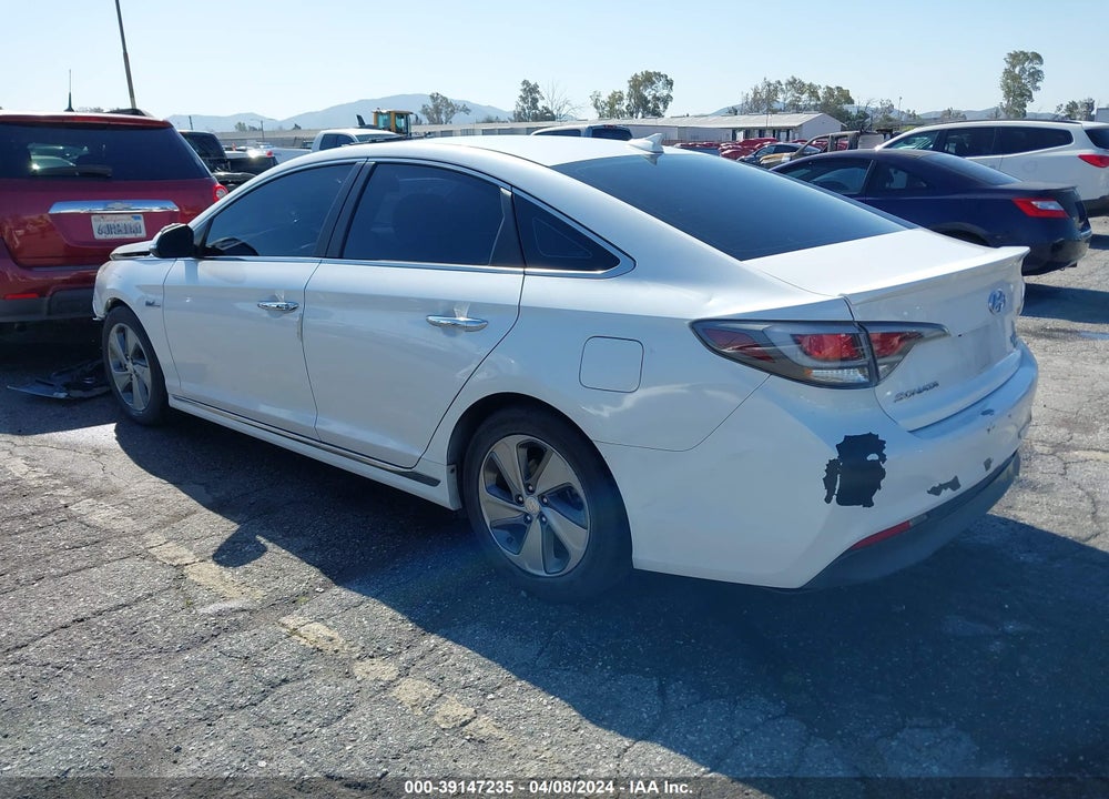 2016 HYUNDAI SONATA HYBRID LIMITED VIN: KMHE34L1XGA025948