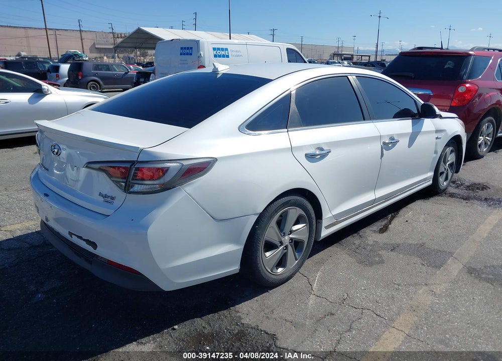 2016 HYUNDAI SONATA HYBRID LIMITED VIN: KMHE34L1XGA025948