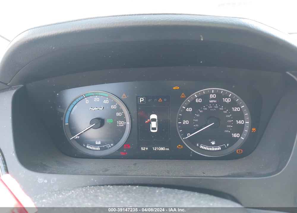 2016 HYUNDAI SONATA HYBRID LIMITED VIN: KMHE34L1XGA025948
