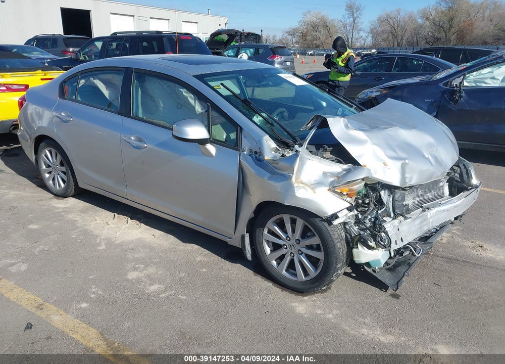 2012 HONDA CIVIC EX VIN: 2HGFB2F85CH602150