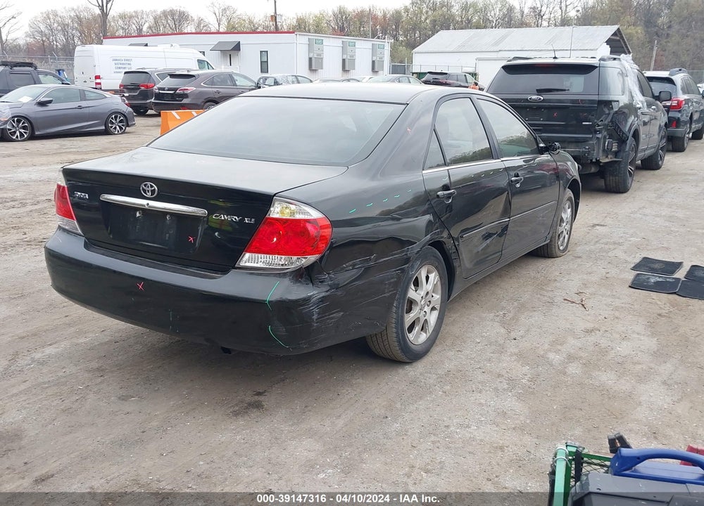 2005 TOYOTA CAMRY XLE VIN: 4T1BE30K95U631015