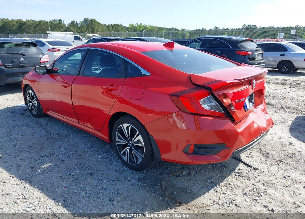 2017 HONDA CIVIC VIN: 2HGFC1F39HH638149