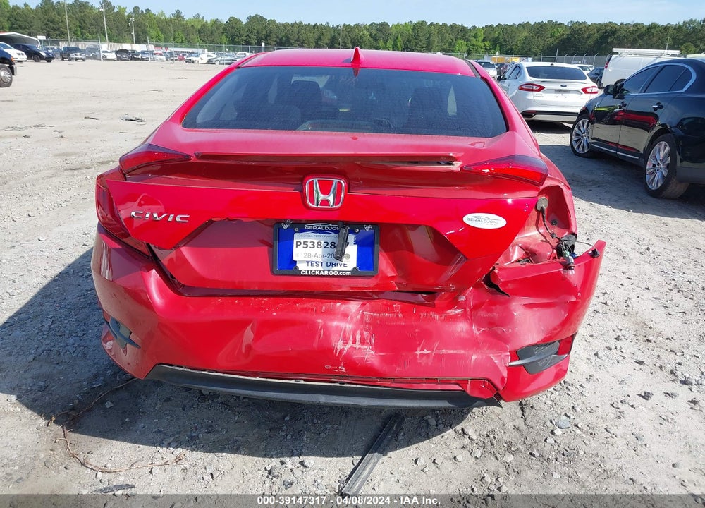 2017 HONDA CIVIC VIN: 2HGFC1F39HH638149