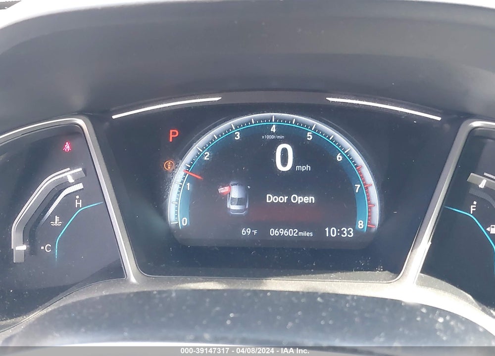 2017 HONDA CIVIC VIN: 2HGFC1F39HH638149