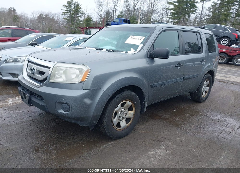 2009 HONDA PILOT LX VIN: 5FNYF48269B035848