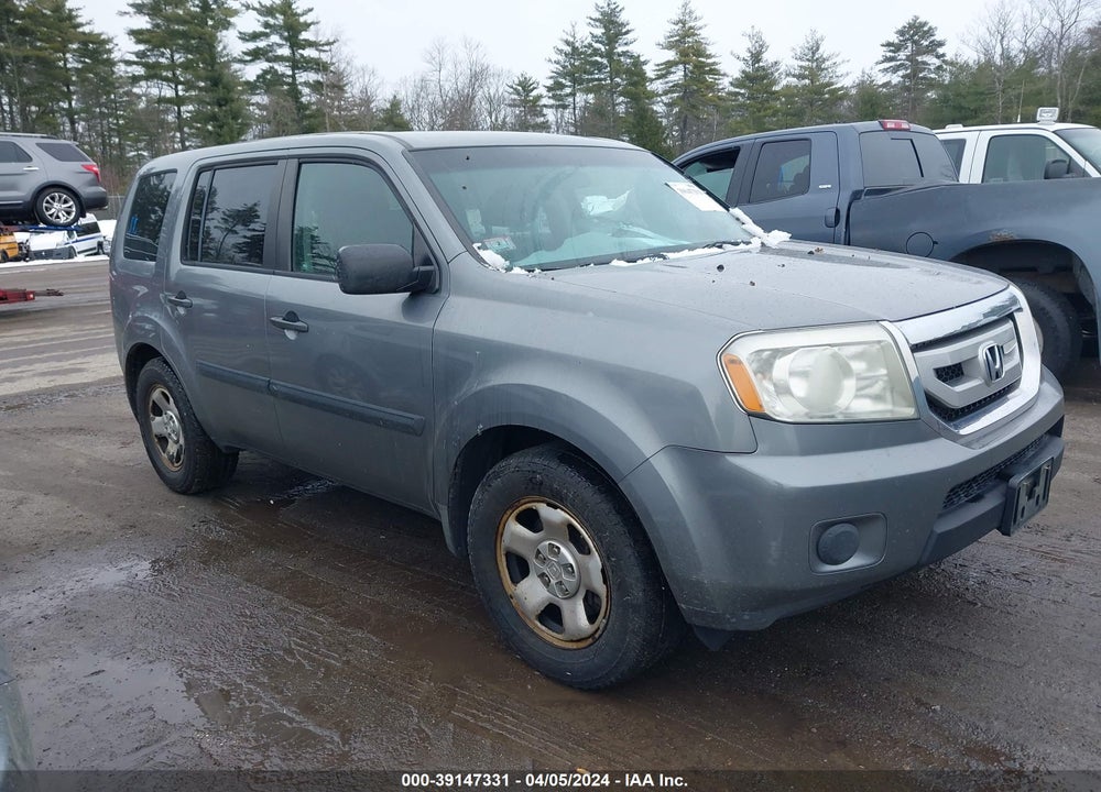 2009 HONDA PILOT LX VIN: 5FNYF48269B035848