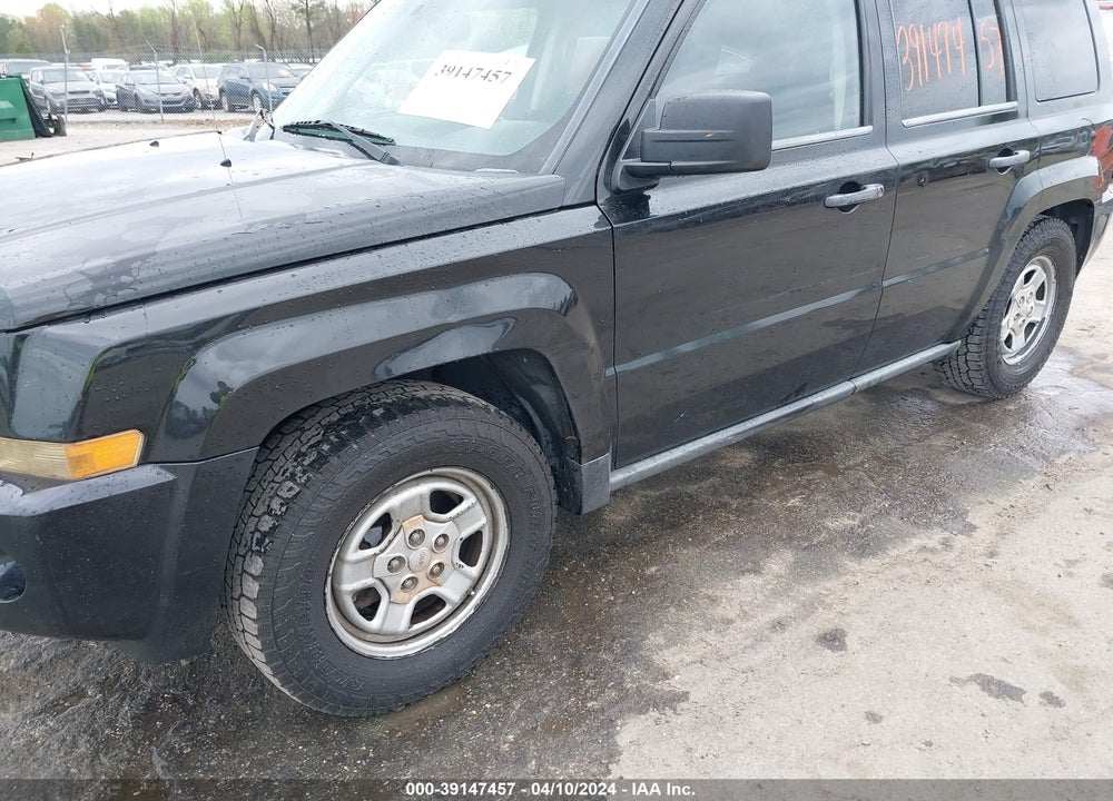 2008 JEEP PATRIOT SPORT VIN: 1J8FT28W58D595110