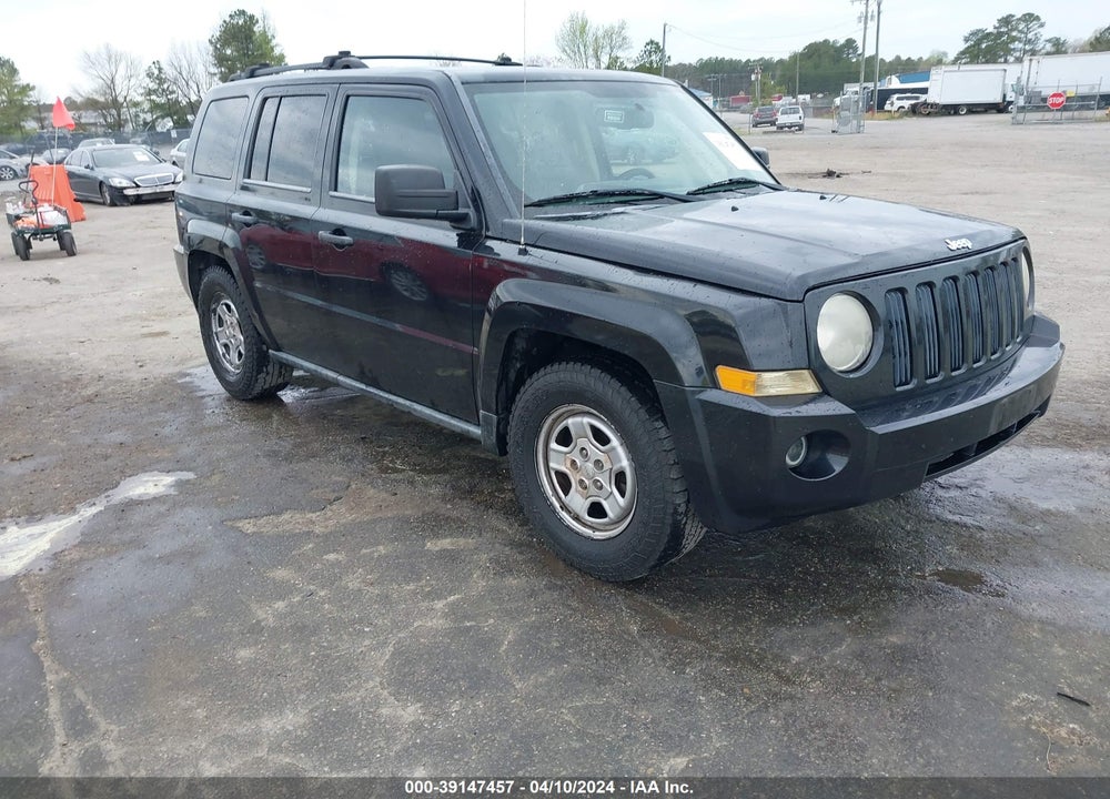 2008 JEEP PATRIOT SPORT VIN: 1J8FT28W58D595110