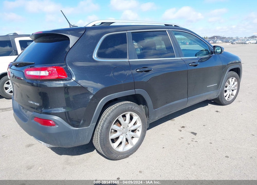 2015 JEEP CHEROKEE LIMITED VIN: 1C4PJMDS8FW770306