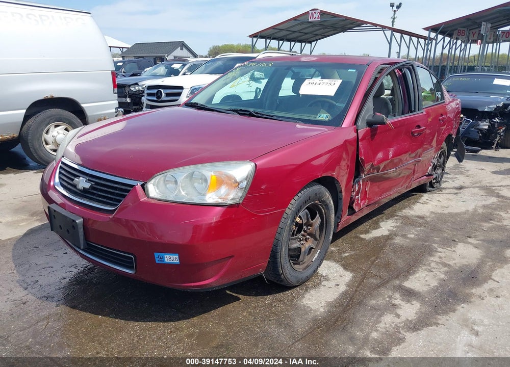 2006 CHEVROLET MALIBU LT VIN: 1G1ZT53816F148735