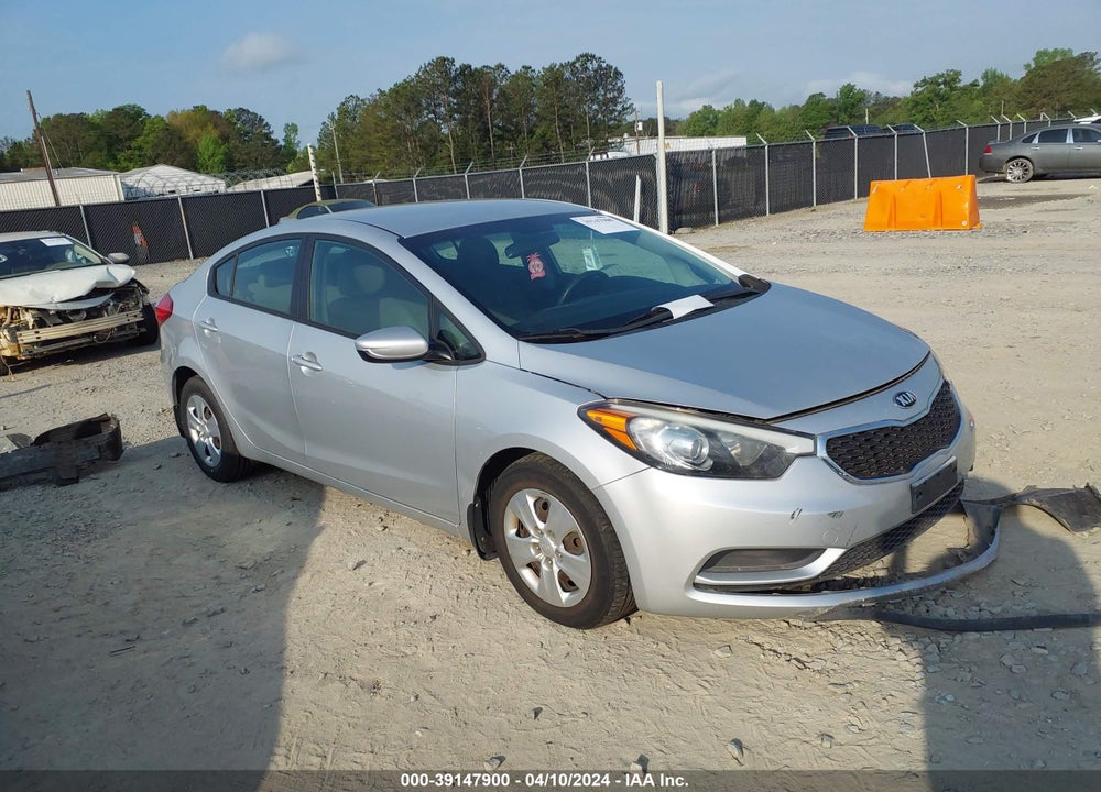 2015 KIA FORTE LX VIN: KNAFK4A68F5418880